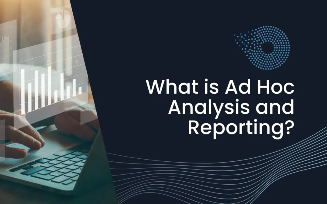 Ad hoc reporting and analysis